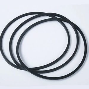 Rubber hose clamp sealing O-ring